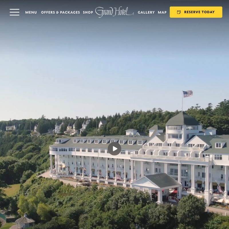 The Grand Hotel – Mackinac Island, Michigan