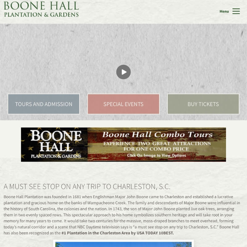 Boone Hall Plantation