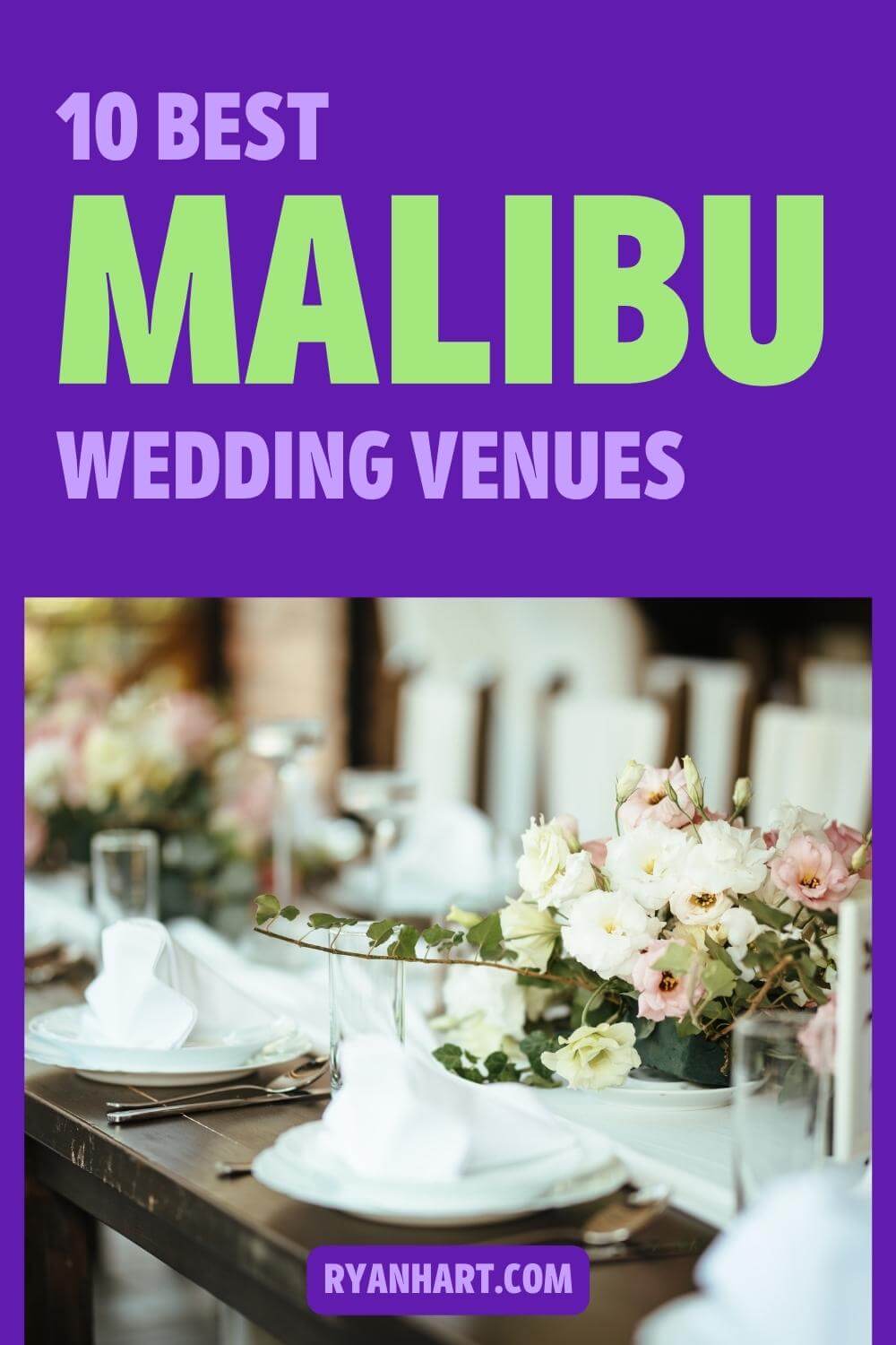 Get married in Malibu
