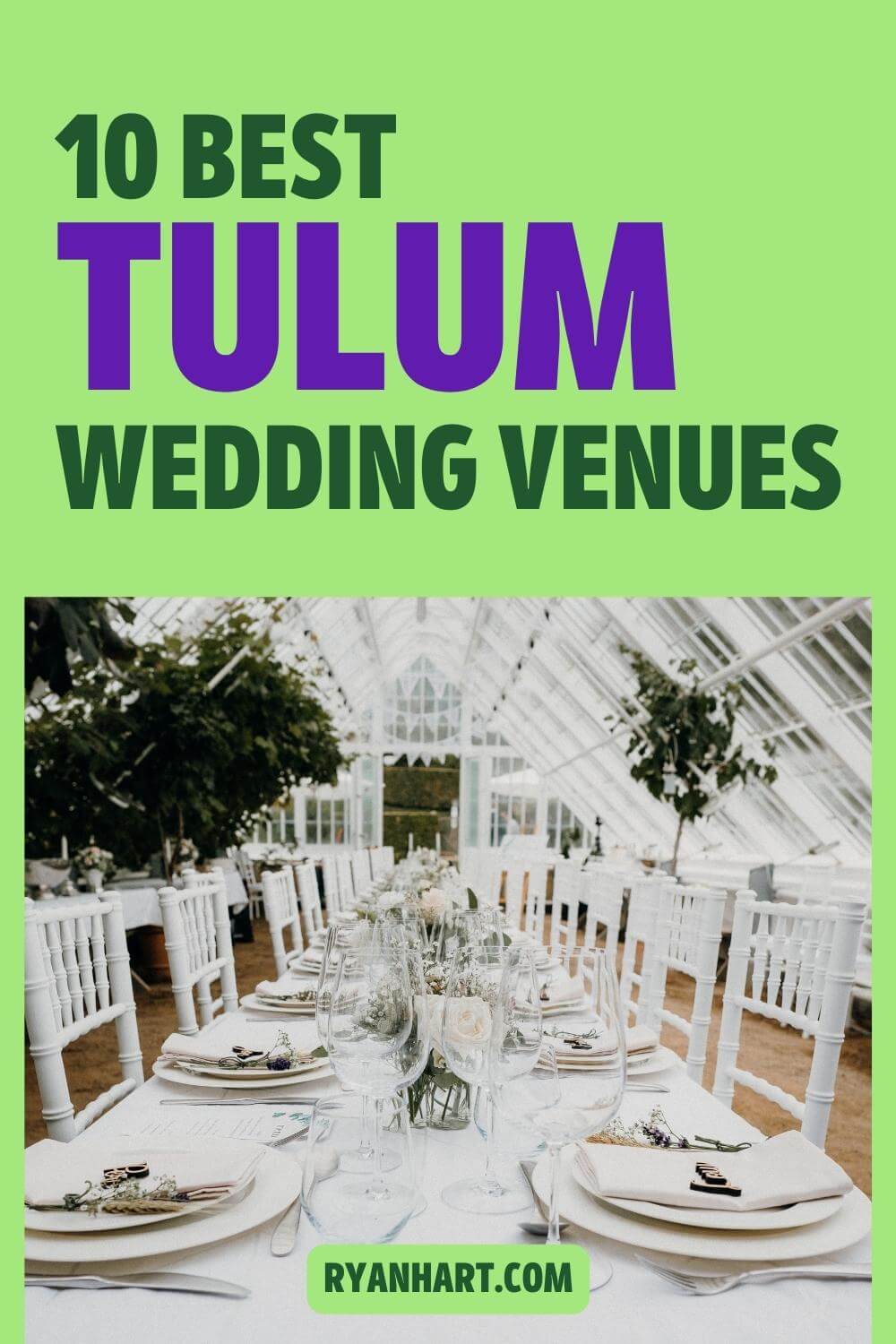 Tulum beach wedding