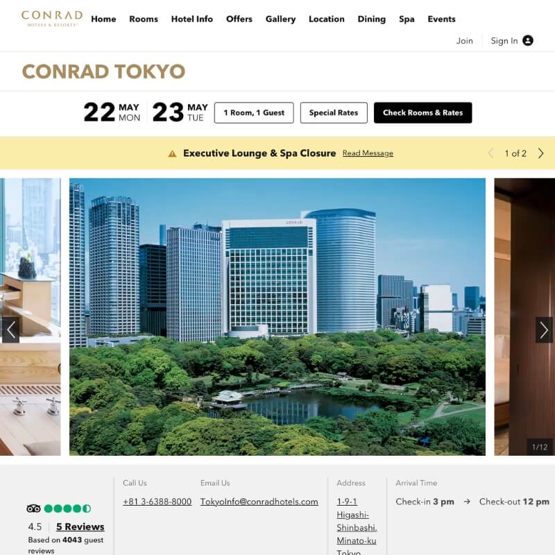 Conrad Tokyo