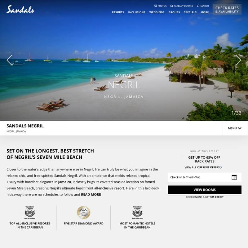 Sandals Negril