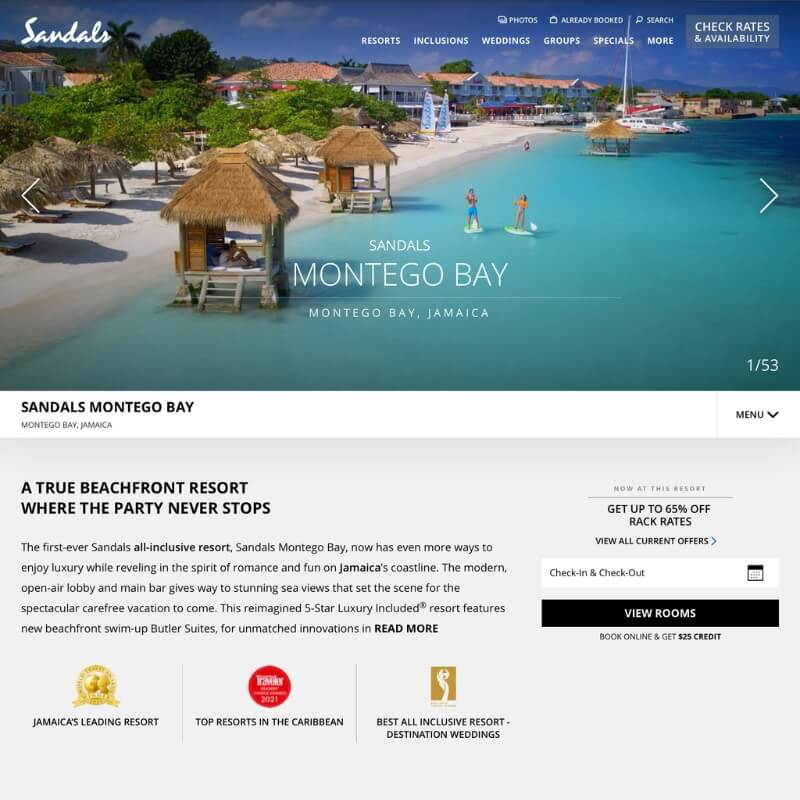 Sandals Montego Bay