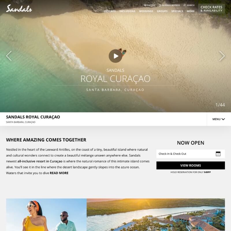 Sandals Royal Curacao