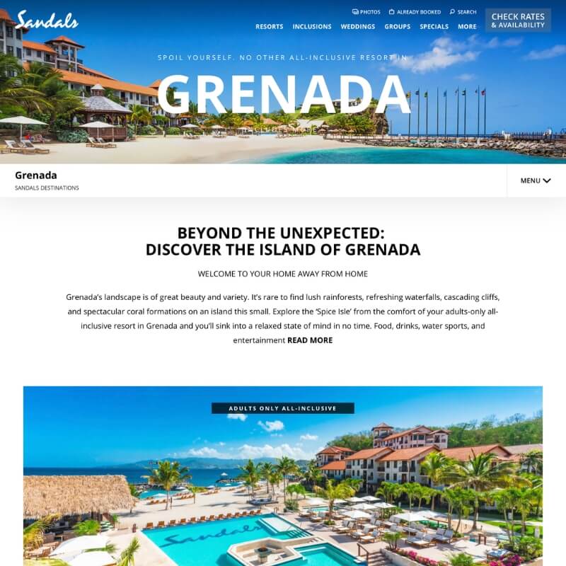 Sandals Grenada