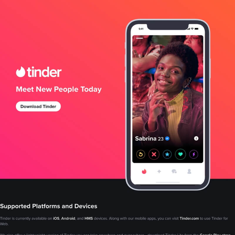 Tinder Dating App