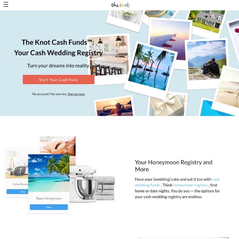 The Knot Cash Funds