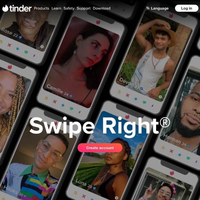 Tinder Website