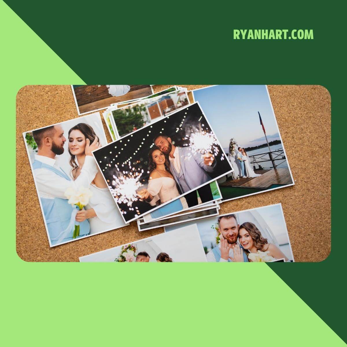 Printed wedding pictures