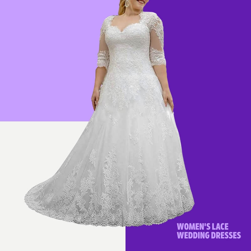 Women's Lace Wedding Dresses