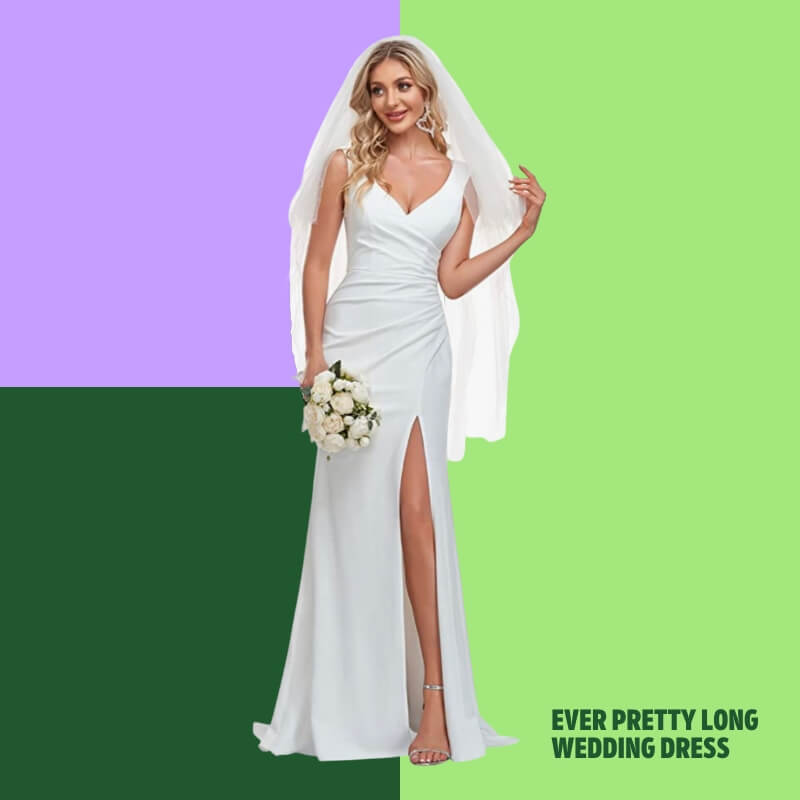 Ever Pretty Long Wedding Dress