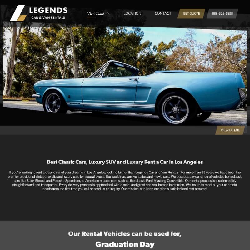 Legends Car Rentals