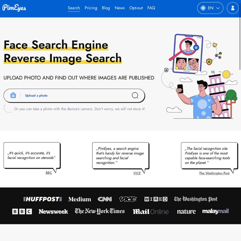 How to Find Someone by Doing Reverse Face Search