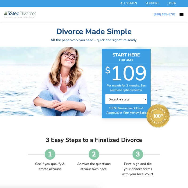 3 Step Divorce