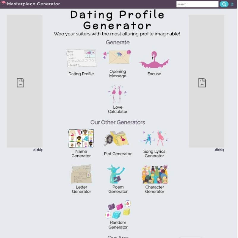 DatingProfileGenerator