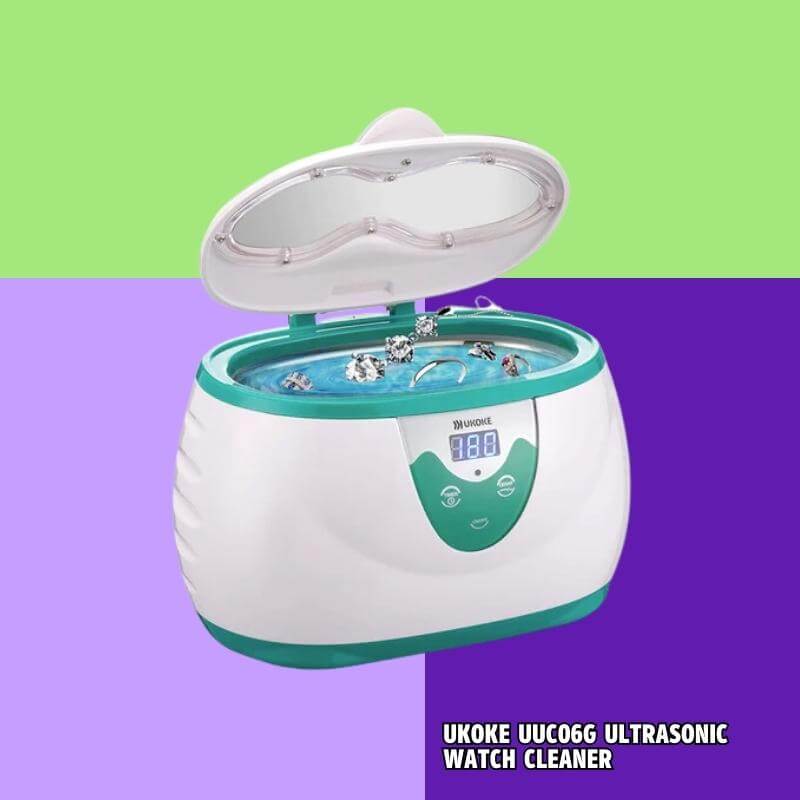 UKOKE 3800S Professional Ultrasonic Jewelry Cleaner