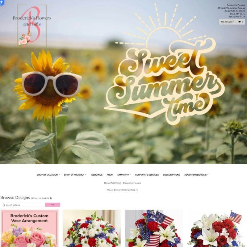 Broderick's Flowers & Gifts