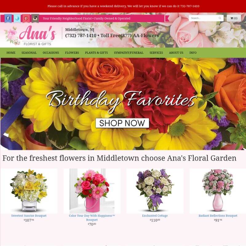 Ana's Florist & Gifts