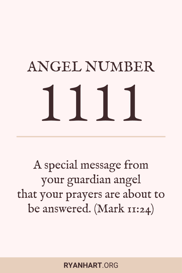 The Real Meaning of Angel Number 1111 — The Angel Writer