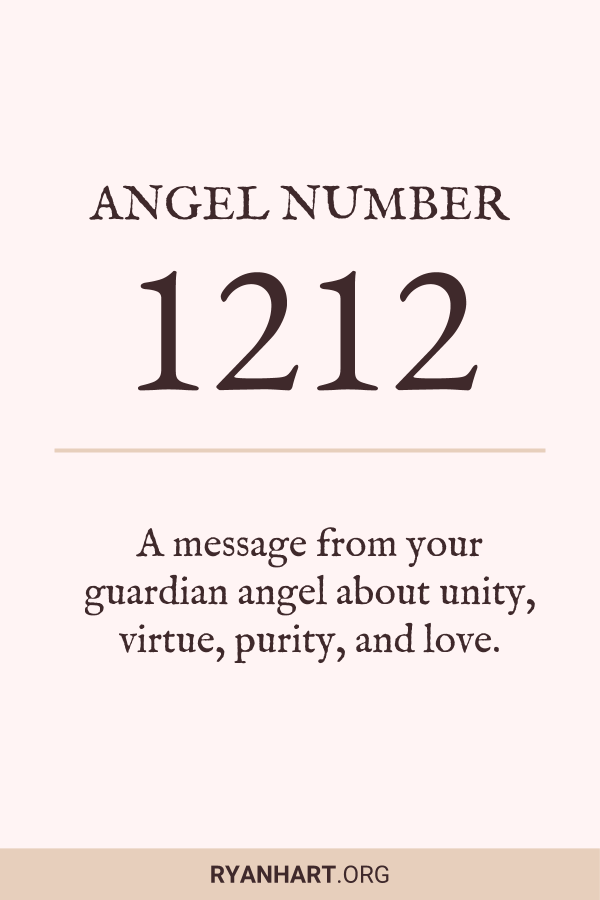 Image of Angel Number 1212