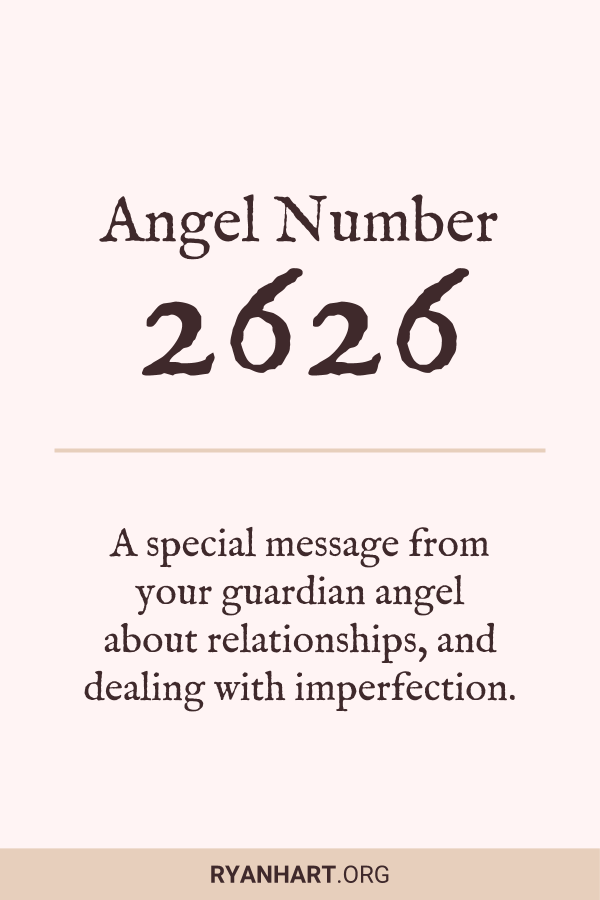 Image of Angel Number 2626