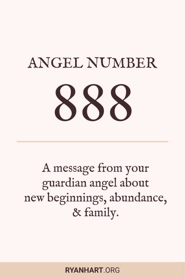 888 Angel Number Meaning in Spirituality, Love & More