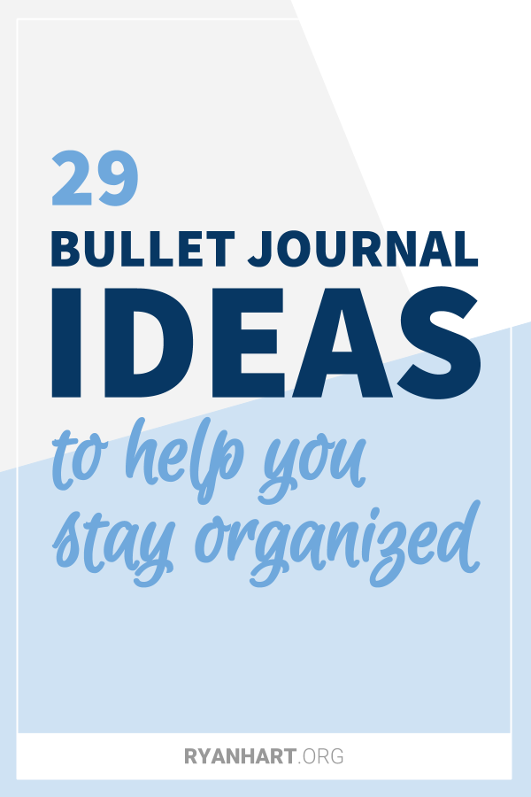 Bullet Journal Ideas