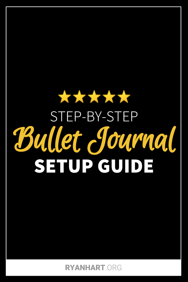 Bullet Journal Setup Guide