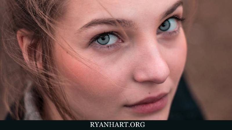 Woman with Grey Eyes