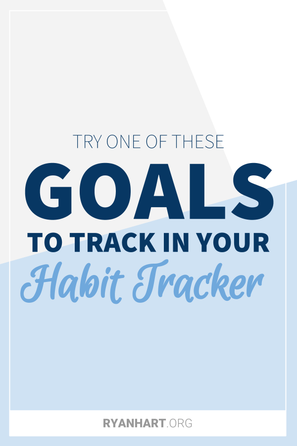 Habit Tracker Ideas