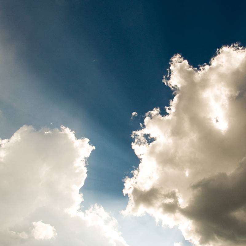 Clouds on Blue Sky