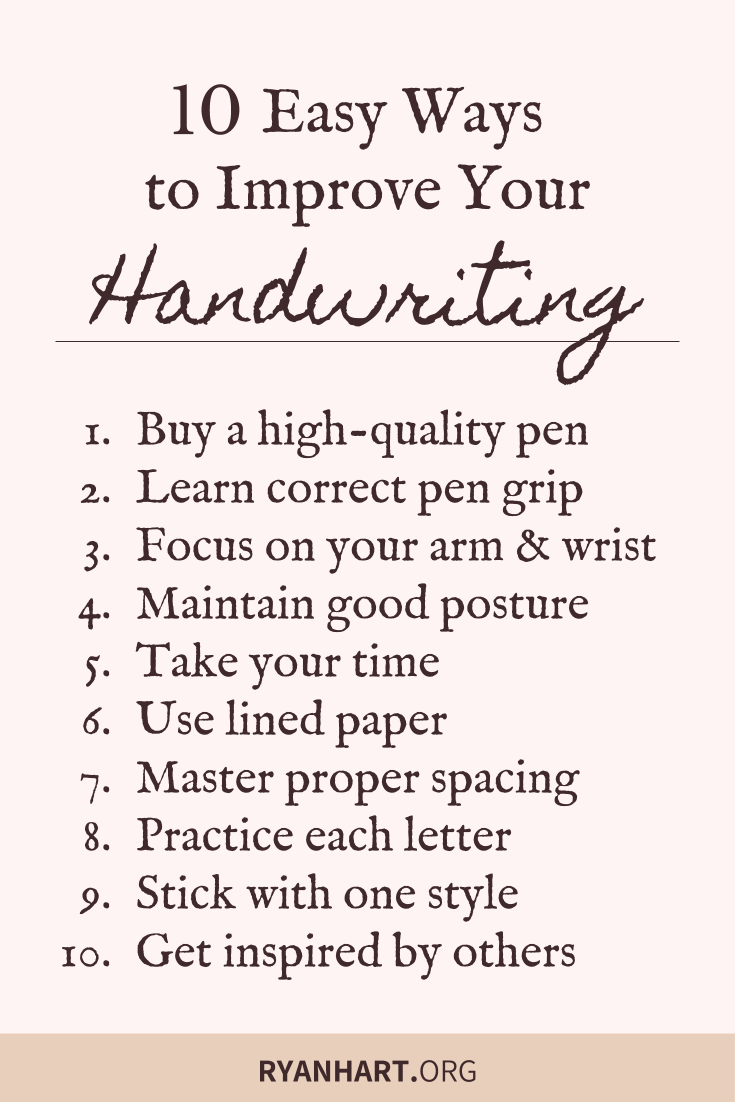 Image of Ways to Improve Your Handwriting
