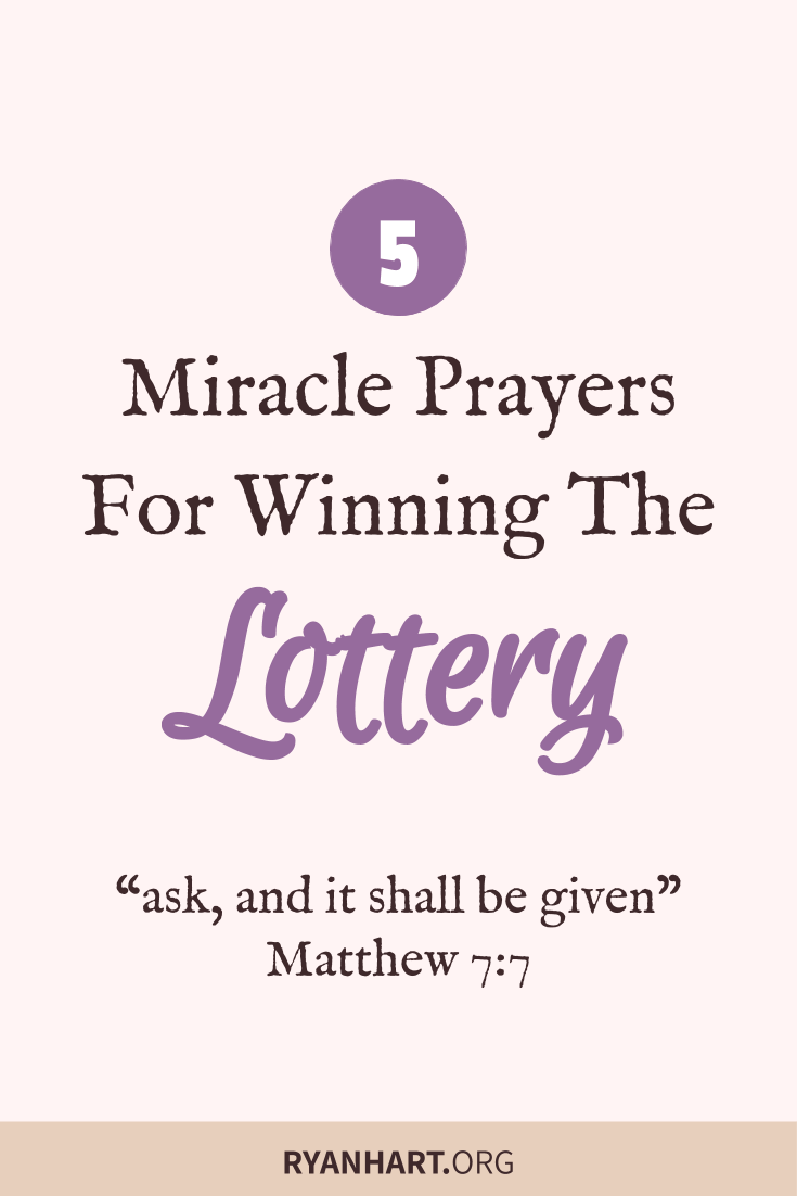 Image of Prayers for Winning the Lottery