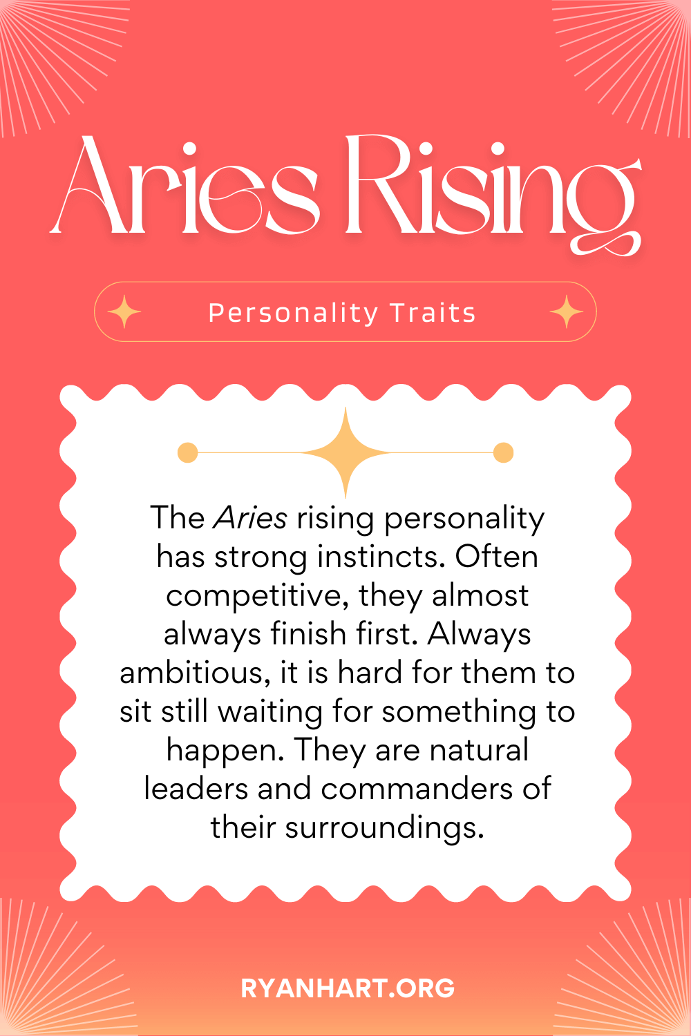 Aries Rising Sign and Ascendant Personality Traits | Ryan Hart