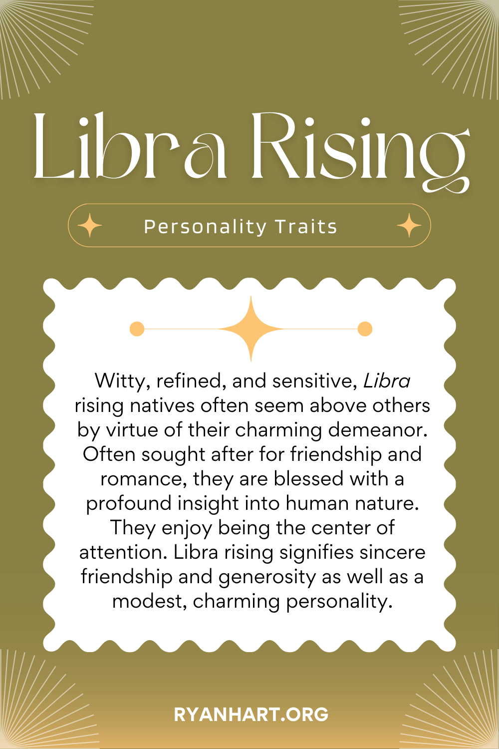 Libra Rising Sign Description