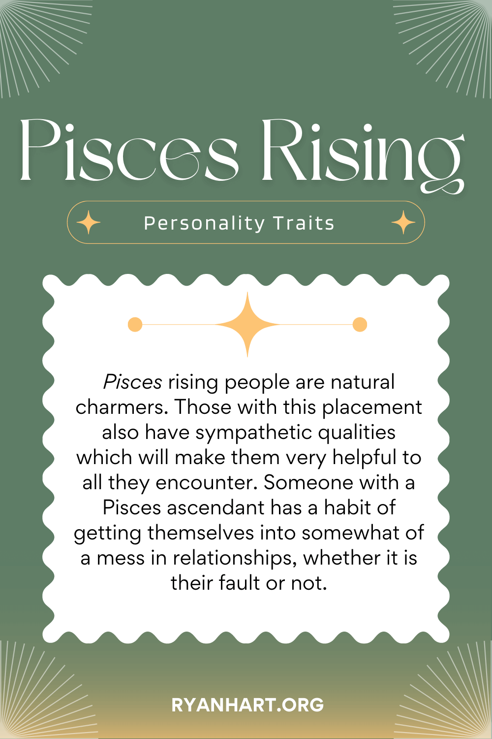Pisces Rising Sign Description