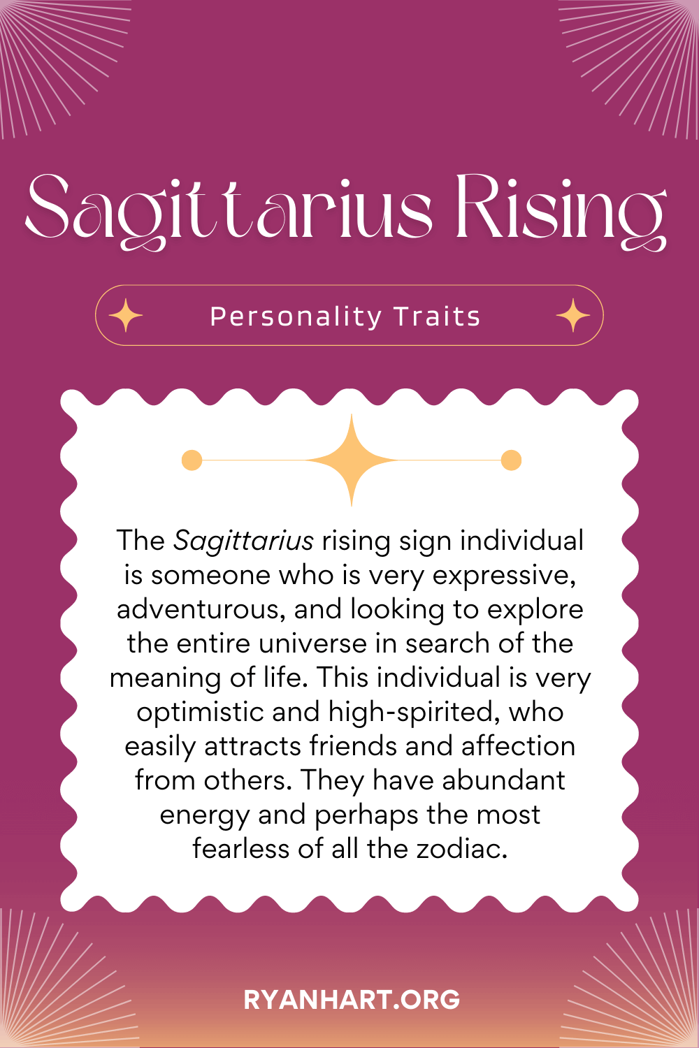 Sagittarius Rising Sign & Ascendant Personality Traits Ryan Hart
