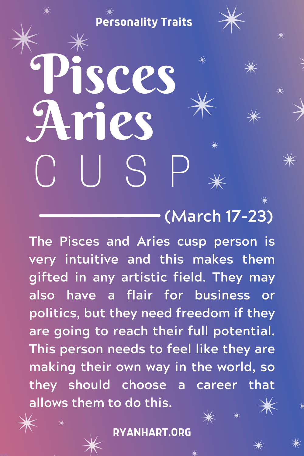 Pisces Aries Cusp Description