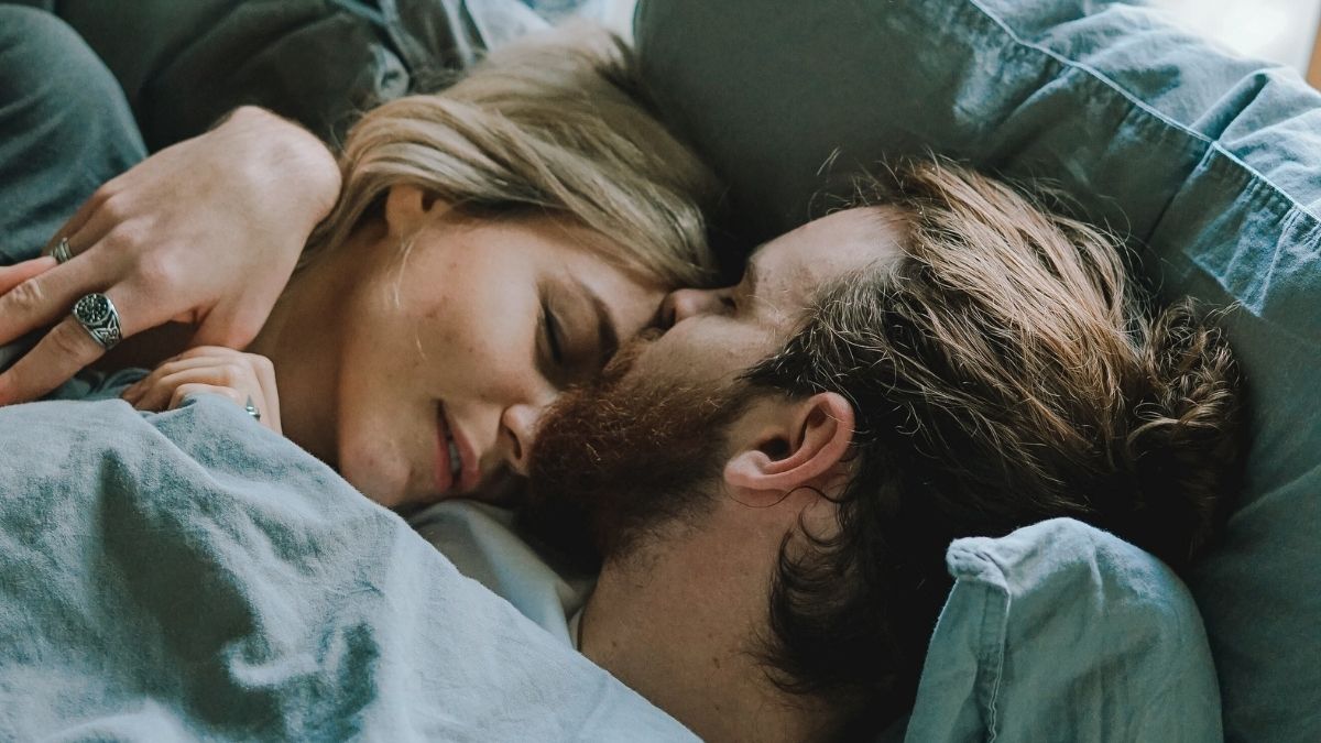 couple in bed