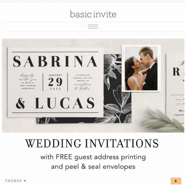 Basic Invite website