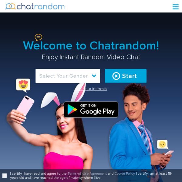 ChatRandom website