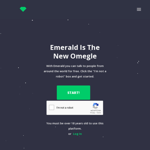 EmeraldChat website