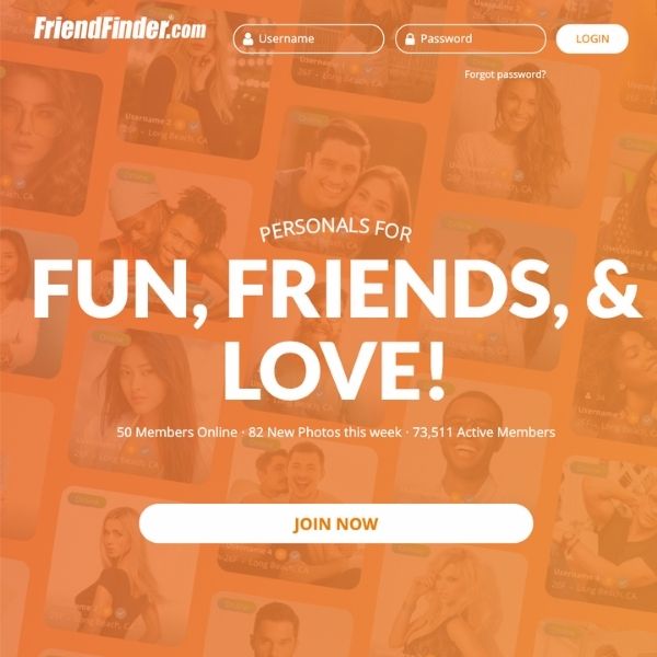 Friend Finder website