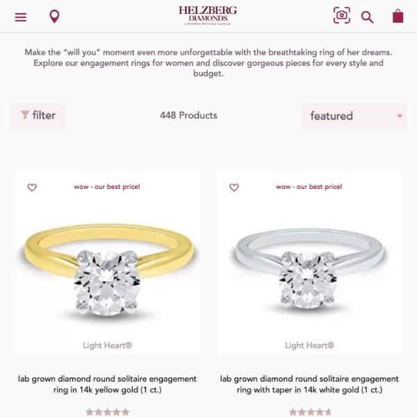 Helzberg website