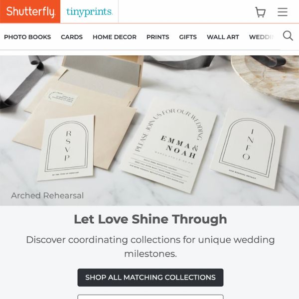 Shutterfly website