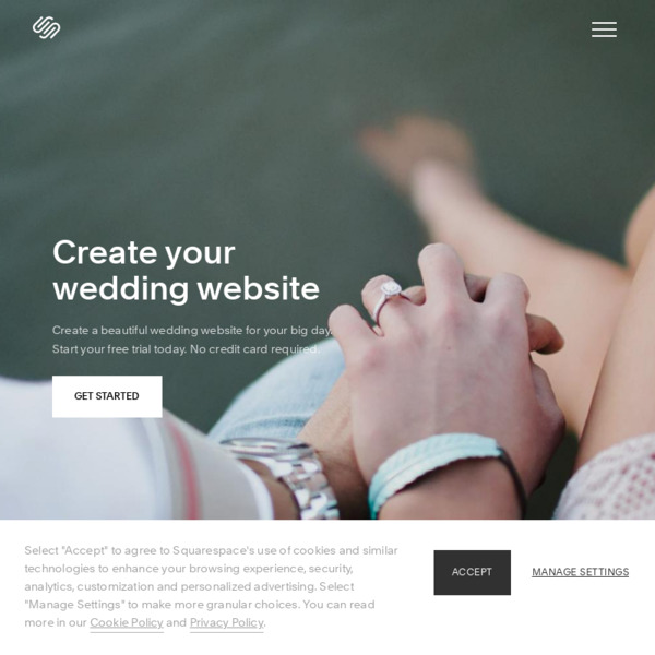 Squarespace website