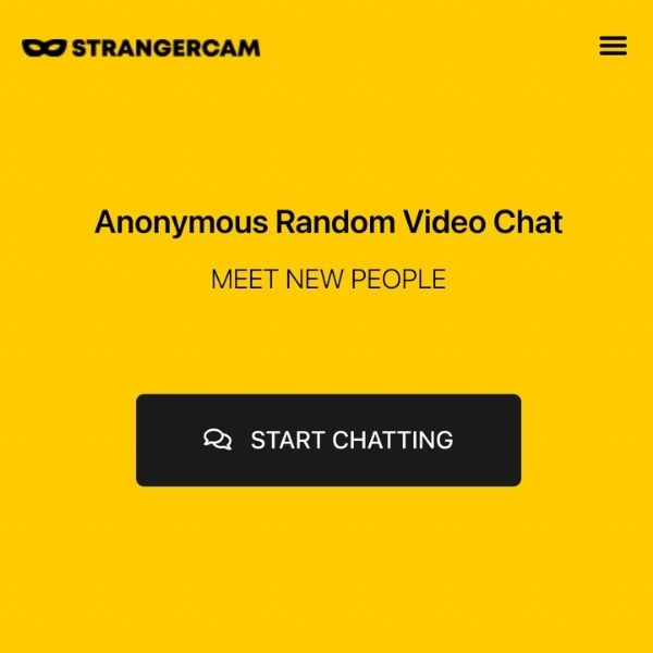 StrangerCam website