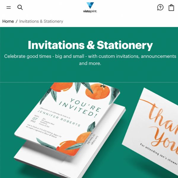 Places to print invitations near 2025 me