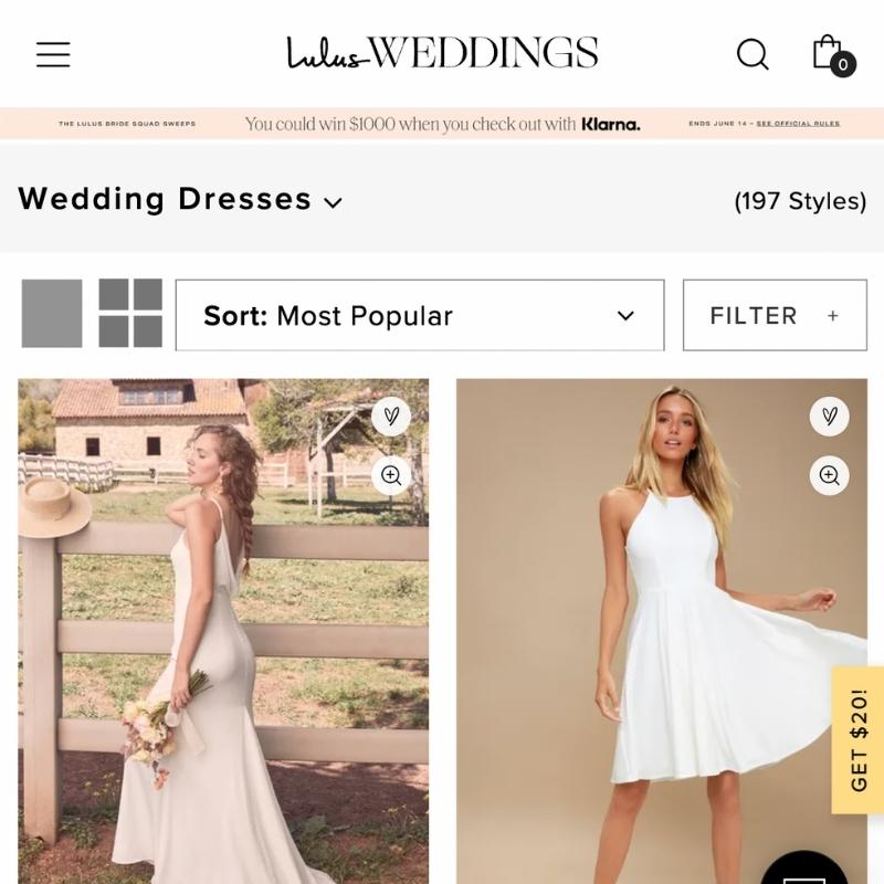 Lulus wedding dresses