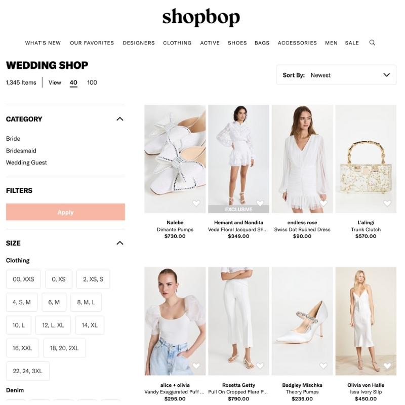 Shopbop wedding dresses